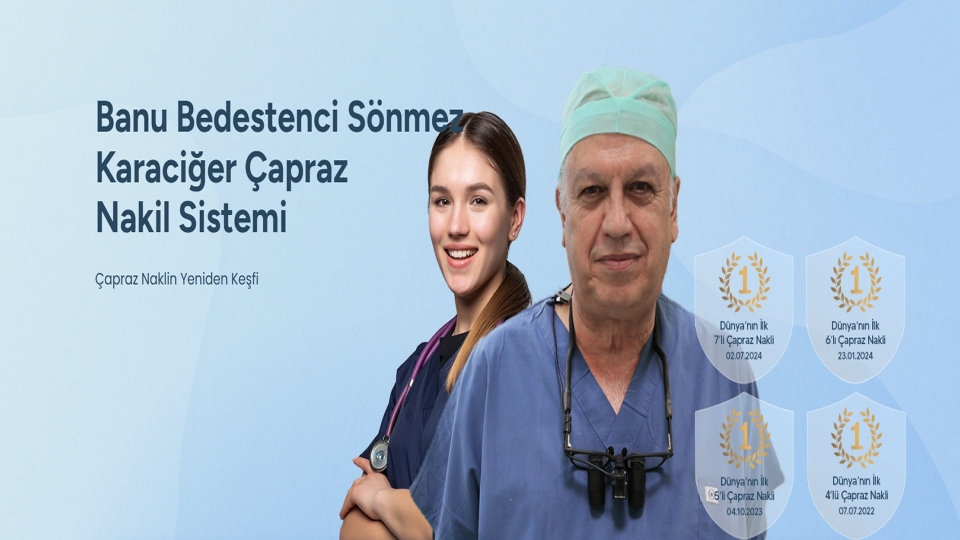 Çapraz Karaciğer Nakli Başarılarımız