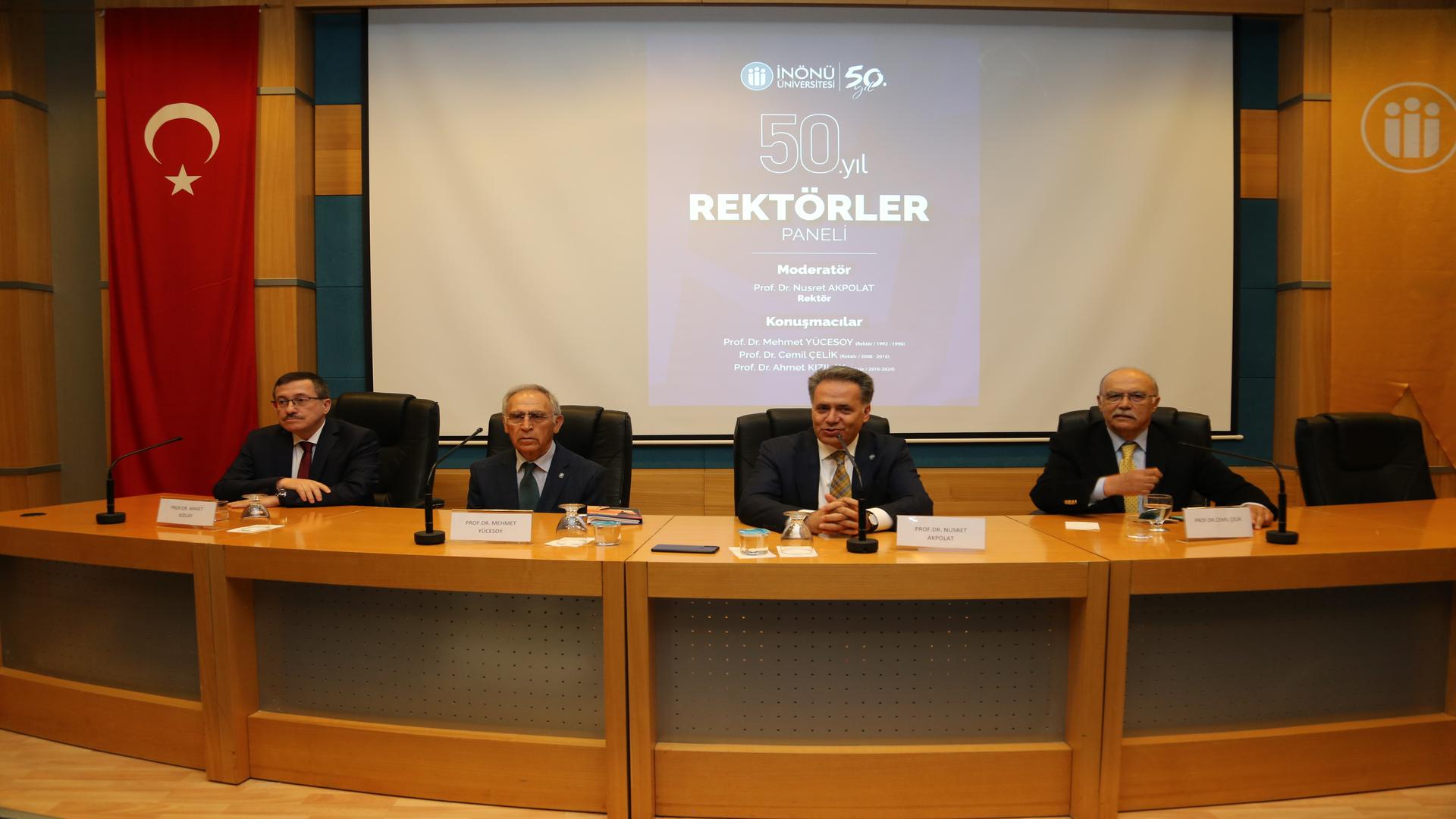 50. Yıl Rektörler Paneli