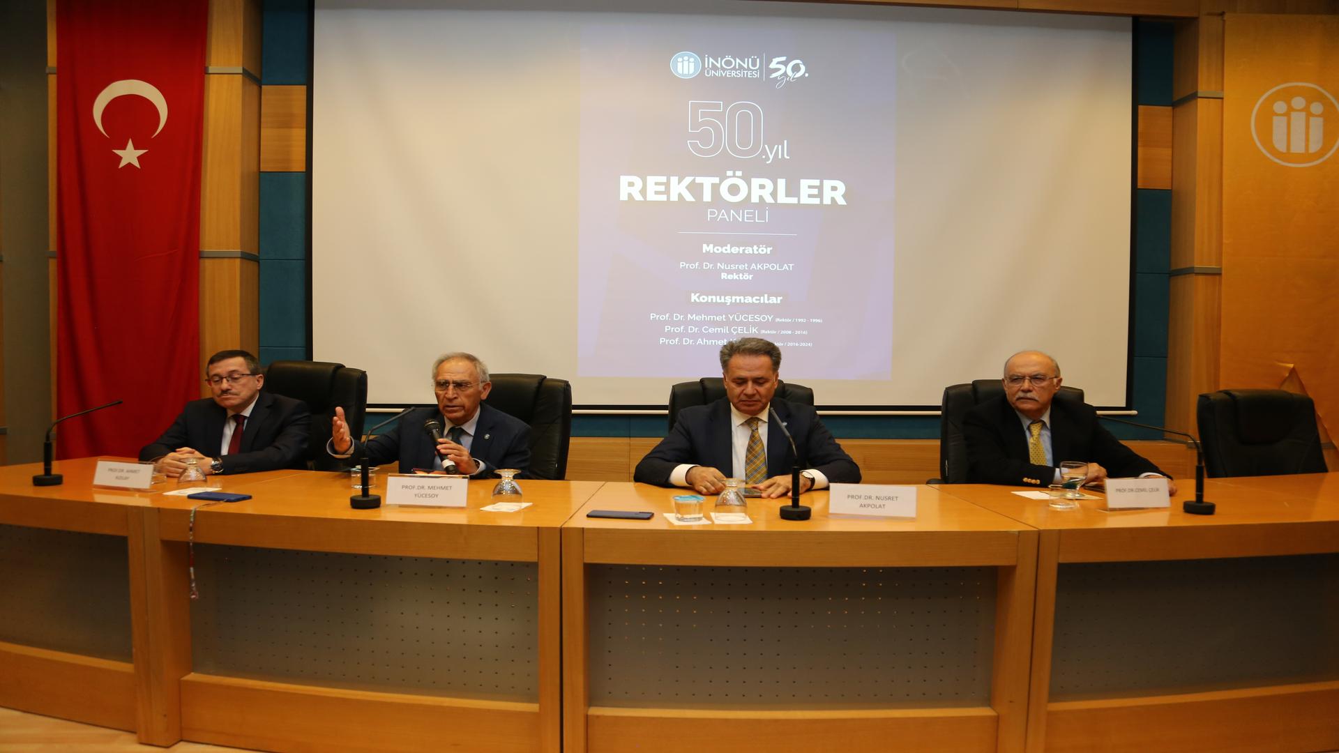 50. Yıl Rektörler Paneli