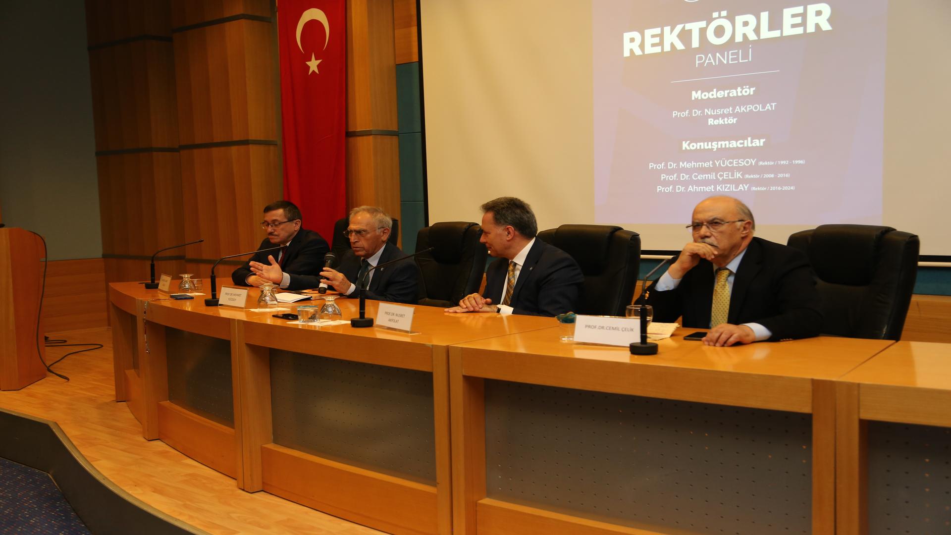 50. Yıl Rektörler Paneli